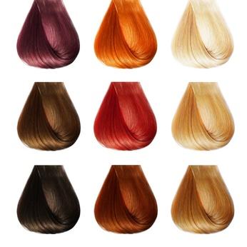 Farbpalette Haarfarben